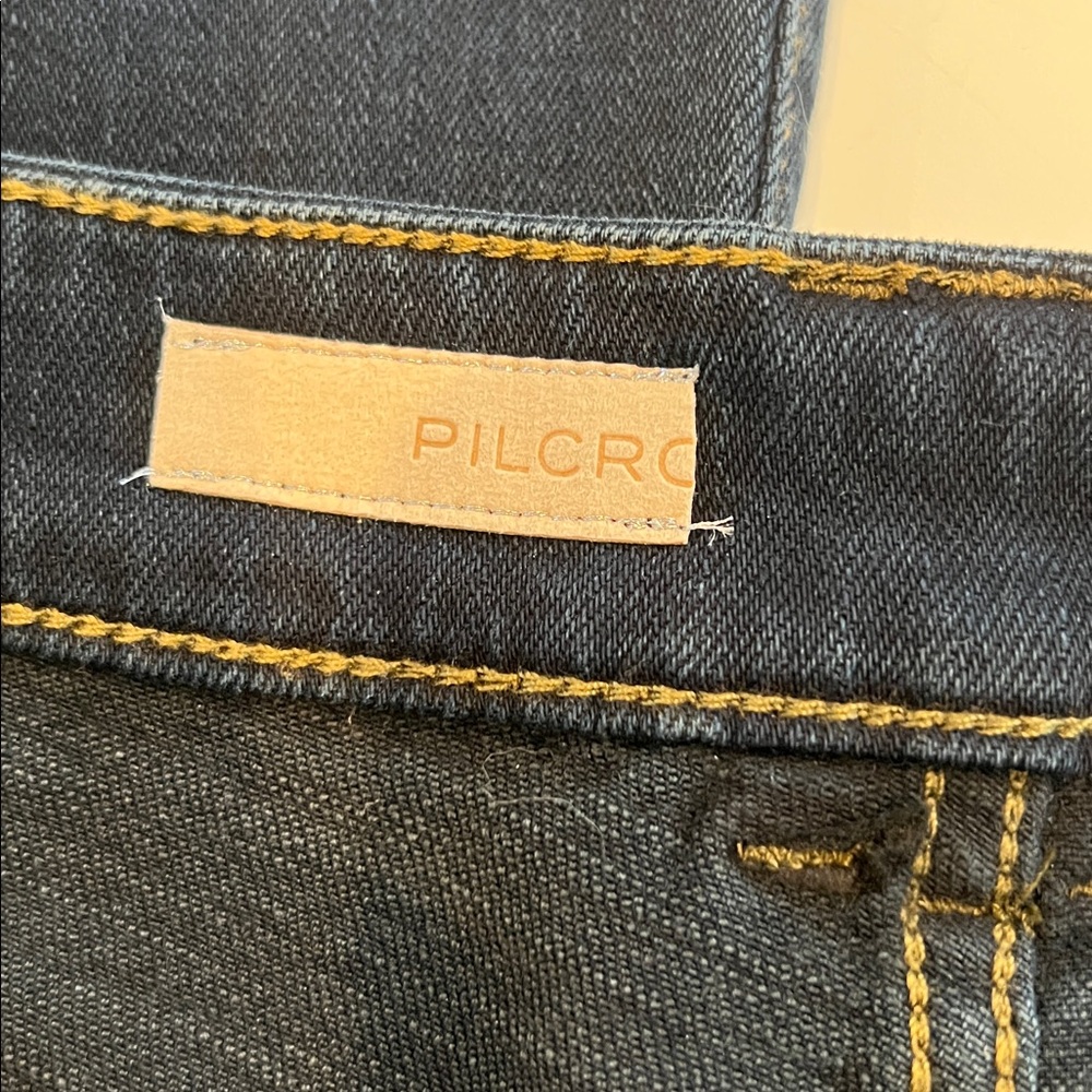 Pilcro Women's Boot Cut Jeans - Dark Blue - Picture 7 of 7
